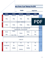 Room 2 Timetable