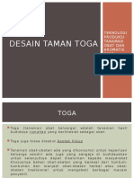 Desain Taman Toga