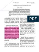 1-12 Strategies to Measure Teaching Effectiveness