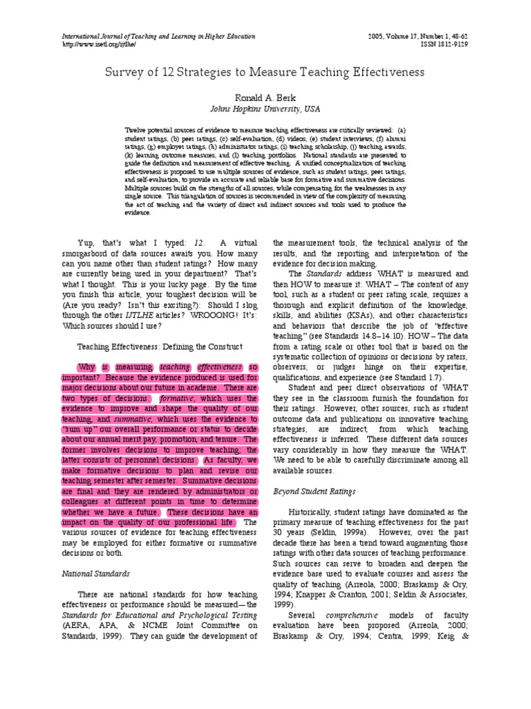 Research on teacher effectiveness and student achievement image