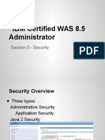 IBM Certififed WAS 8.5 Administrator Security