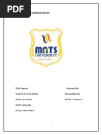 The Distribution of Legislative Powers Between the Centre and the States in India(Fedralism)