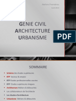 Genie Civil Archi Urbanisme 