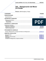 Refrigeración Del Motor 1.0L 1.6L y Supercharger PDF