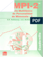 Copia de Cuadernillo Del MMPI-2 PDF