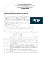 Ejercicios Propuestos Costos Industriales