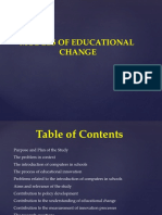Level of Educational Change Final
