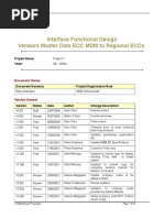 DP IM SB027I Functional Design Vendor Master Data ECC MDM To Reg ECC v2 004