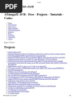 Atmega Projects List About 1122 Projects