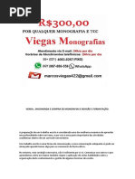 Salvador MONOGRAFIA E TCC PARA TODOS OS CURSOS R$300,00