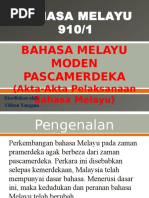 Bahasa Melayu Pascamerdeka Penggal 1 STPM