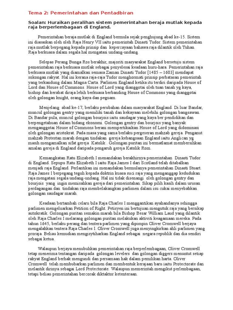 Koleksi Soalan Dan Jawapan Sejarah STPM Penggal 1  Koleksi Soalan Dan Jawapan Sejarah STPM Penggal 1