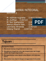 Aplikasi Integral Bagian 2