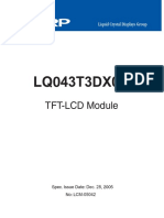 LQ043T3DX02 SP 122805 PDF