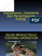 Kapasitansi, Dielektrik, Dan Penyimpanan Energi