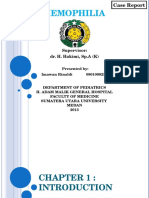 Hemophilia: Supervisor: Dr. H. Hakimi, Sp.A (K)