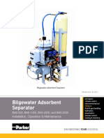 Bilgewater Adsorbent Separator: Installation, Operation & Maintenance