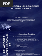 Introducción a Las Relaciones Internacionales - Luis Yepez