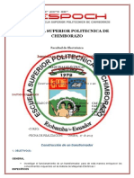 Informe Transformador