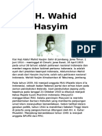 K.H Wahid Hasyim