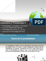 Probabilidad y Estadistica II