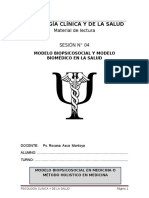 4 Modelo Biomedico y Biopsicosocial