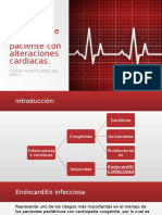 Protocolo de Manejo Del Paciente Con Alteraciones Cardiacas