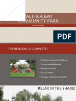 Pacifica Bay Community Park: Remodel Update