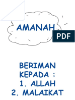 Bbb-Amanah & Beriman KPD Allah & Malaikat