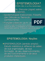 Fundamentos Epistemológicos Da Psicologia