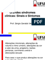 Grandes síndromes clínicas: sinais e sintomas da micção e ereção