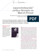 La Transvertebración Medico-Literaria en Marcel Proust