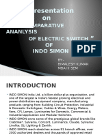 Presentation On ": "Comparative Ananlysis of Electric Switch