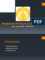 Metabolisme Prasugrel & Clopidogrel