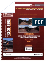 Anexo I, Estudio Trazo, Topografia, Diseño Vial, Señalizacion y Seguridad Vial-Componente de Ingenieria PDF