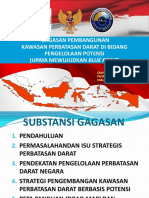 Gagasan Pembangunan Kawasan Perbatasan