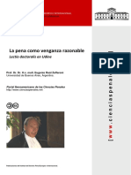 Zaffaroni - La Pena Como Venganza Razonable PDF