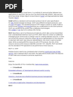 SOAP Defines A Standard Communication Protocol (Set of Rules) Specification