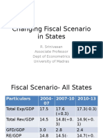 Changing Fiscal Scenario in States
