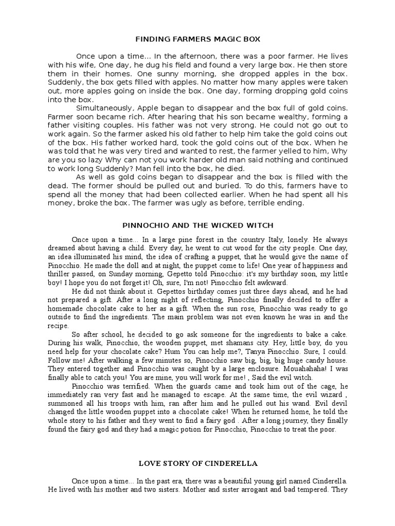 Narrative Text Cinderella Leisure