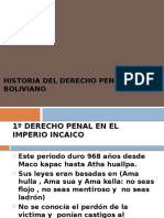 Historia Del Derecho Penal Boliviano