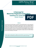 A Synergy For Black Sea Regional Cooperation:: Guidelines For An EU Initiative