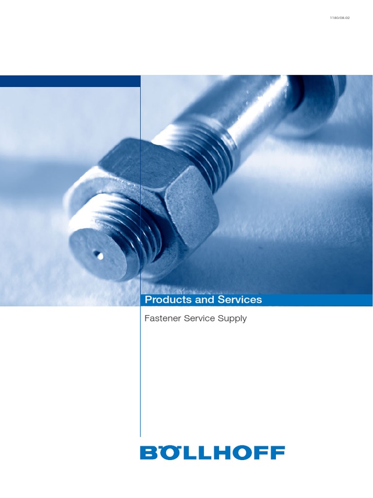 Asamblari Filetate (Catalog BOLLHOFF) PDF Nut (Hardware) Screw