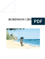 Robinson Crusoé Quadrinhos Trecho