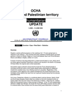 Ocha Occupied Palestinian Territory: Humanitarian