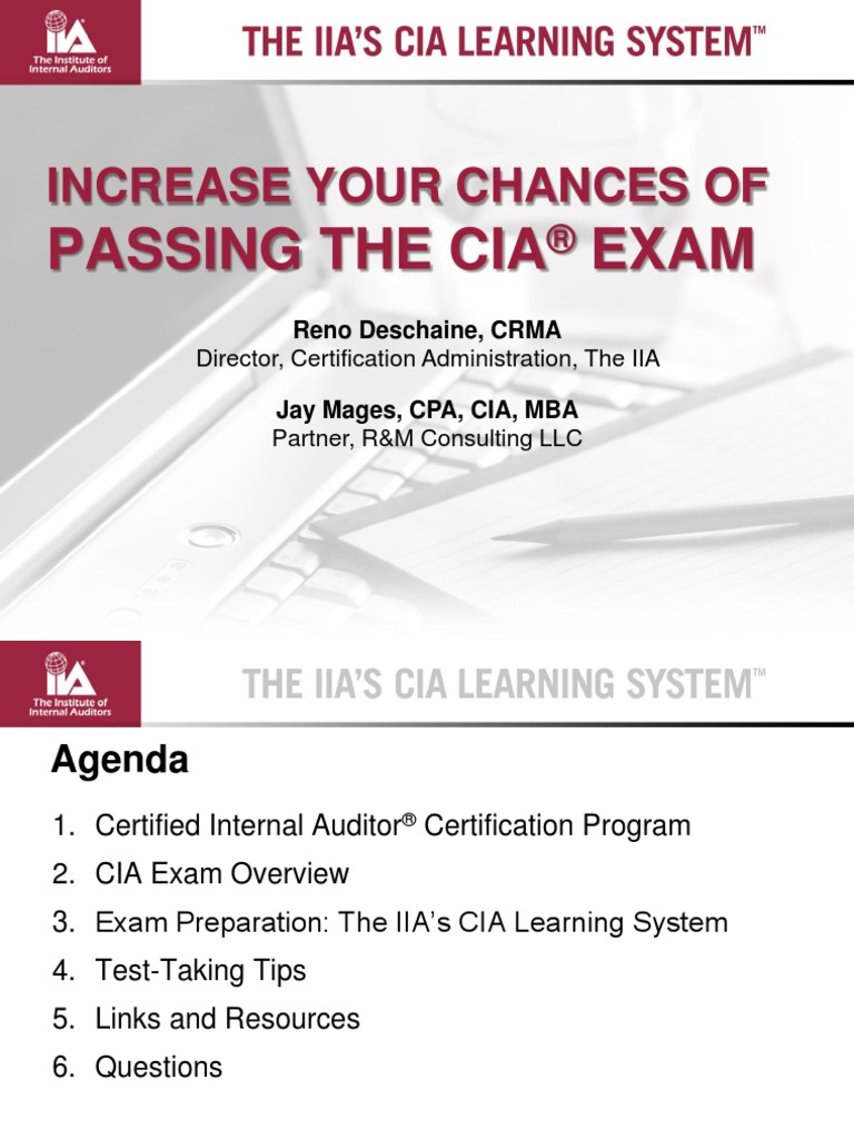 IIA-CIA-Part3復習テキスト