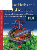 Chinese Herbs and Herbal Medicine Essential Components, Clinical Applications and Health Benefits (Public Health in The 21st Century) 1st Edition 2015 (PRG)