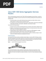 Cisco ASR 1000 Datasheet