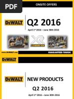 2016 Dewalt - Sales