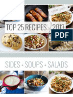 Pinch of Yum Top 25 Recipes of 2013 ECookbook